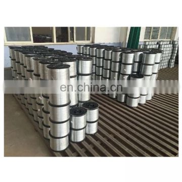 high tensile strength redrawing hot dipped galvanized iron spool wire