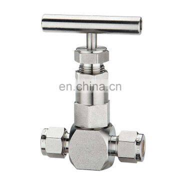 Stainless steel 304/316 swagelok high pressure brass needle valve