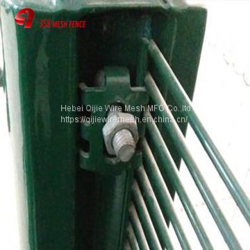 Prison Galvanized Anti - Climbing 358 Mesh Fencing / Security Fencing Panels