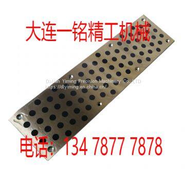 Custom brass bronze high-strength brass graphite wear block mold graphite wear plate self-lubricating copper plate