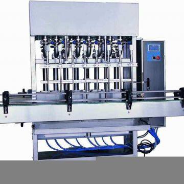 Straight line filling machine