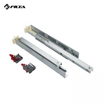 Filta Furniture Hardware American Type Full Exrension Under Mounting Hidden Drawer Slide With 2D Adjustable Handles photo-3