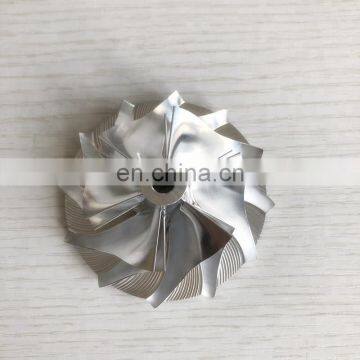 TD05H 16G reverse 48.30/68.01mm 6+6 blades performance standard Billet/milling/aluminum 2618 compressor wheel for 49178-01560