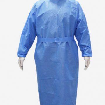 White list disposable medical gown with CE FDA for approval for Europe