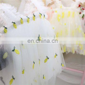Baby Girls Dress Embroidery Flowers Summer Princess Dress