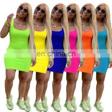 LAITE D2010 Hot Sales Women Fashion Casual Dresses Ladies Latest Fashion Bodycon Knit Dresses Women Summer Dresses photo-2