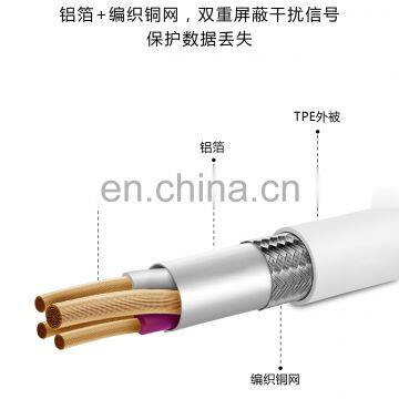 5A Super Flash Charging Soft and Anti-full for IPhone Micro Type-c Data Cable photo-5