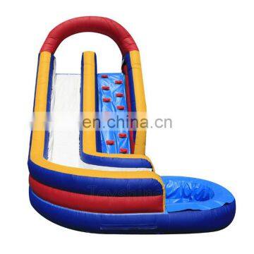 Big Size Kids Slides Bouncer Commercial Inflatable Infinity Water Slide With Pool