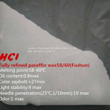 FULLY REFINED PARAFFIN WAX 58/60-Fushun Refinery Kunlun Brand photo-2