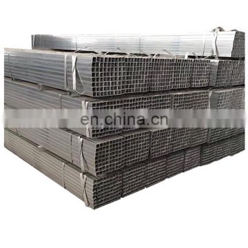 best selling GI iron Square  pipe 40*80*0.75mm* 5.8m 6m 40g zinc coating