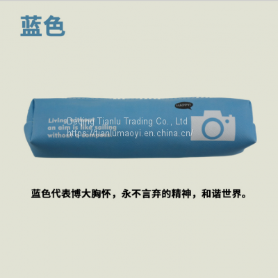 Cute Cartoon Large Capacity Pencil Case Creative Simple Pencil Case Learning Supplies Student Pencil Case photo-4