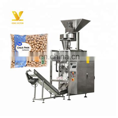 automatic pulses chickpeas beans packaging machine price