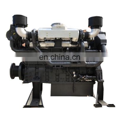 hot sale SDEC SC33W SC38W turbocharged water cooled 1000HP 825HP 605KW 650KWdiesel marine engine for boat SC38W825.12CA1