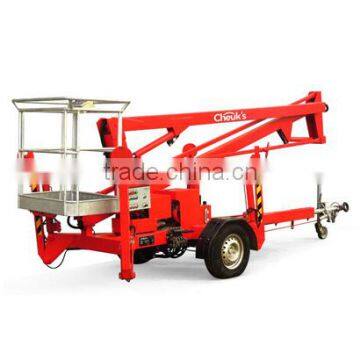 Trail-type aerial working platform PTS120