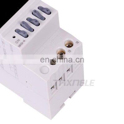 NKG-4 Din Rail Timer Switch School Bell Controller Digital Weekly Programmable , Timer Switch 220V Digital Auto Bell Controller photo-5