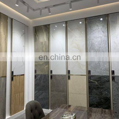 600x600mm Glazed Marble Line Pattern Light Grey Porcelain Ceramic Tiles CK6Y620PA photo-5