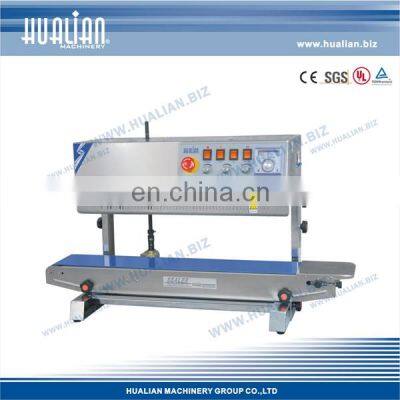 FRBM-810II HUALIAN Automatic Solid-ink Coding Continuous Band Sealer With Date Printing photo-3