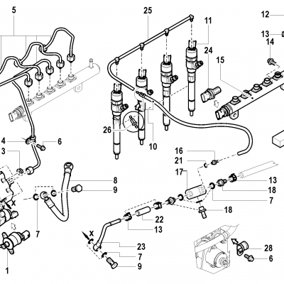 100% Tested High Quality 5.9L Diesel Engine Common Rail Fuel Injector 0445120255 photo-3