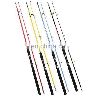 Hot Sale Solid Glass Fiber 1.65m/1.8m/2.1m/2.4m/2.7m/3.0m 2 Types XXH Action Jigging Spinning Fishing Rod