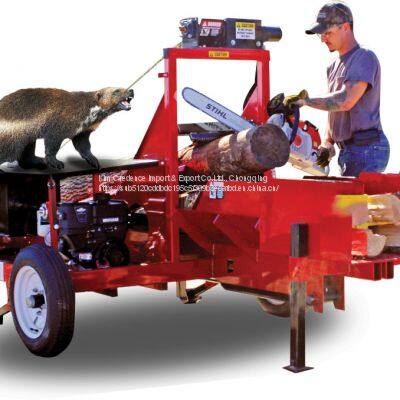 Petrol Engine Agricultural Machinery Wolverine M Portable Firewood Processor With Log Table Lifter photo-3