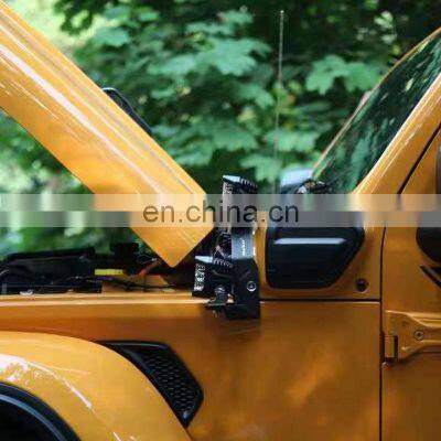 Off Road 4x4x Hood Light Bracket for Jeep Wrangler JL Accessories Light Holder photo-3