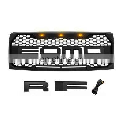 Factory Grille For Ford F150 2009-2014 ABS Letter Detachable Matte Black