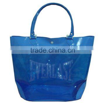 Dongguan factory beach towel bag vinyl beach bag girls waterproof bag 10 colors choose