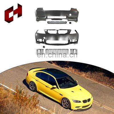 CH Newest Facelift Exhaust Tips Front Lip Front Roof Spoiler Led Tail Lamp Light Auto Body Kits For BMW 3 series E90 to M3