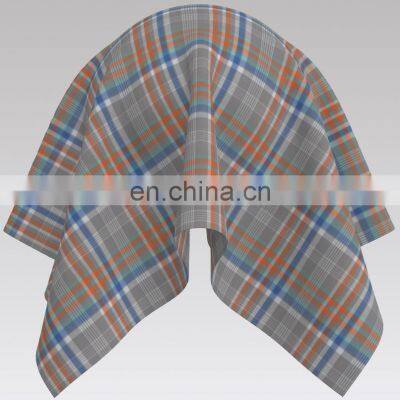 2022 Hot Sale 100% Cotton Yarn Dyed Poplin Check photo-3