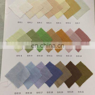 Fashion Plain Challis Polyester Viscose Nylon Fabric for Women Dress photo-5