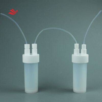 PFA Distillation Bottle Teflon Absorption Bottle 60ml Reaction Vessel Methylmercury Reactor photo-5