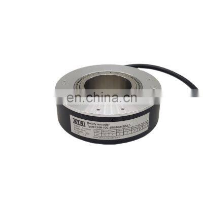 100MM outer size line driver Encoder 45mm hollow shaft encoder