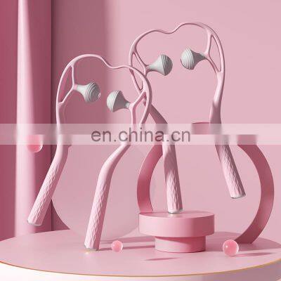 TEZEWA Home use Neck Massager Cervical U-Shaped Pressure Massager Manual Cervical Massager