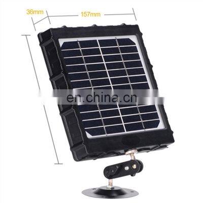 All-in One High Conversion Rate 6v 9v 12v Built in 8000mah Lithium Battery Outdoor Hunting Trail Camera Solar Panel Kit photo-2