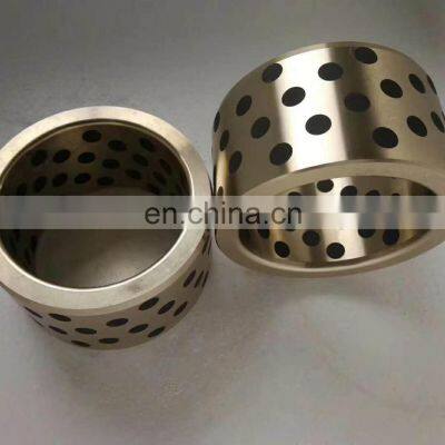 Graphite Bronze Self Lubricating Bearing SPB Cylindrical Oil less Metal Bushing