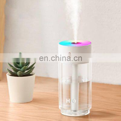 Newest Amazon Top Seller Car Mini Humidifier Usb Mist Diffuser Desktop Portable Air Humidifier With Colorful Led Light