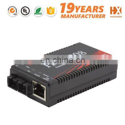 Industrial 100/1000Mb FTTH Gpon Singlemode RJ45 SFP Mini Fiber Optic Media Converter photo-5