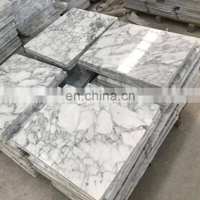 Chinese Cheap White Marble Flooring Slab Tiles Price Design