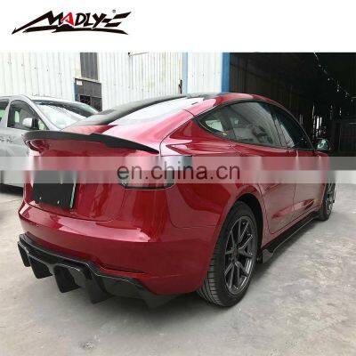 Madly MODEL 3 Body Kits for Tesla MODEL 3 R Style Spoiler Spoiler photo-3