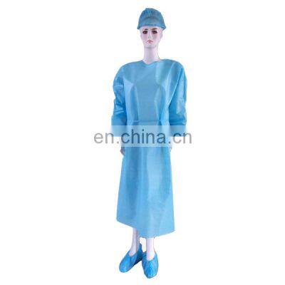 2022 Disposable Isolation/Lab Gown/Coat PP/PP+PE/SMS