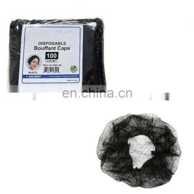 Disposable Non-Woven Clip Caps Mob caps hairnets Head Cover, 21\