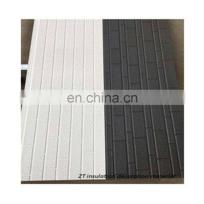 Metal Polyurethane Insulated Foam Board Workshop pu Sandwich Panel Wall Covering photo-3