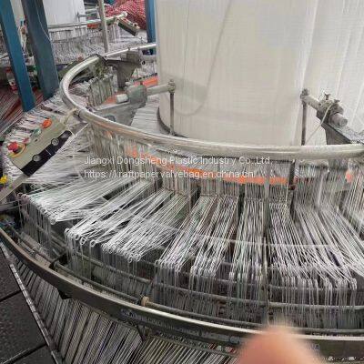 Inner Baffled PP Polypropylene Woven With Spout Recycling Flexible Container Sand Bag Baffle FIBC Jumbo Bag