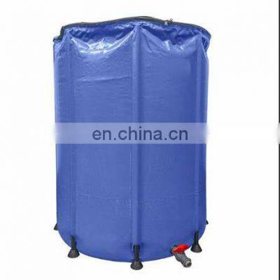 50 gallon collapsible reserve garden blue green white water barrels liquid tank