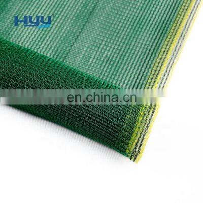 Beige/dark green construction plastic safety netting black green polyethylene fall protection netting