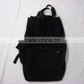 100% cotton gi material backpack