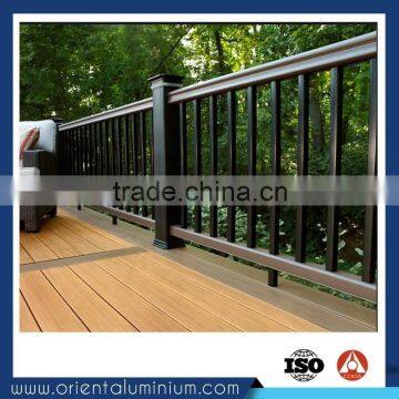 aluminum stair handrail/ aluminium railings price