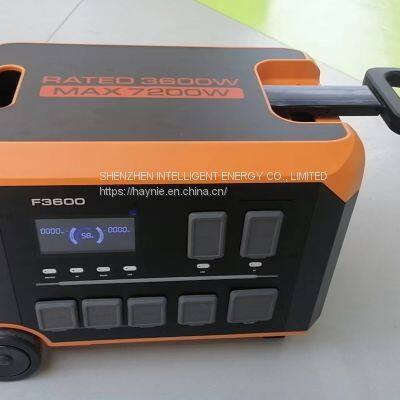 3600W Power Station Generator for EV Car Charger Home Backup Energy Charged by Solar Panel photo-2