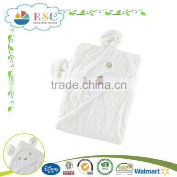 Comfortable and soft baby hooded towel wrap