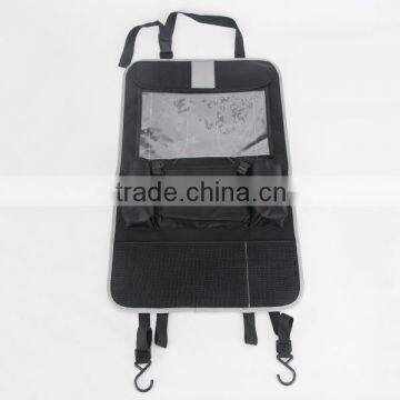 Deluxe 1680D Car Organizer Set Include Backseat Car Organizer For Ipad And Air Vent Car Pouch photo-3